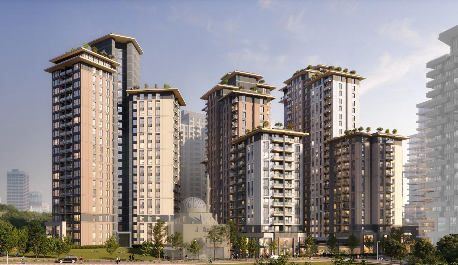 Fikirtepe Emlak Konut Projesi Kaba Yapı İnşaatı - 3 Blok 150.000 m2