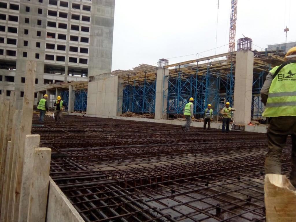 Kartal Devlet Hastanesi Kaba Yapı İnşaatı