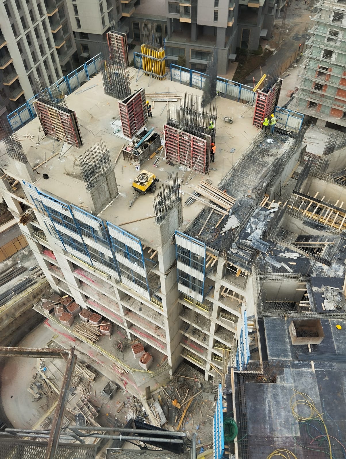 Teknik Yapı Maltepe Sitesi Kaba Yapı İnşaatı Projesi