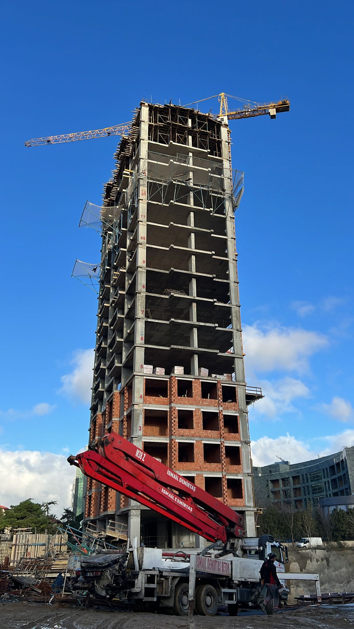 Teknik Yapı Maltepe Sitesi Kaba Yapı İnşaatı Projesi